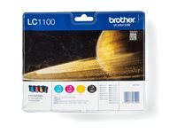 Brother LC1100VALBP Cyan Jaune - vue 7
