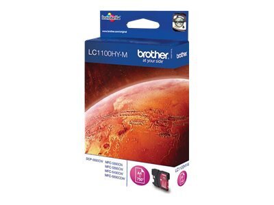 Brother LC1100HYM -  rendement lev - magenta - original - cartouche d\'encre