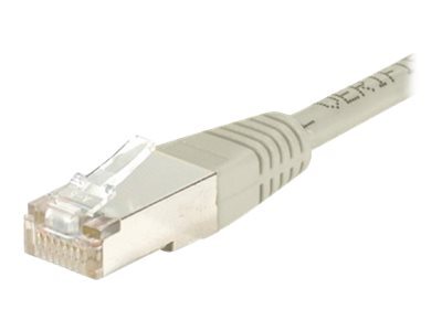 Cordon RJ45 catgorie 6 F/UTP gris - 3 m