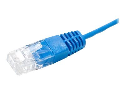 Cordon tlphonique RJ45 / RJ45 UTP 1 paire 4/5 bleu - 1 m