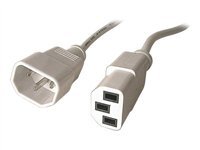 MCAD Dexlan Cable D'alimentation Bipolaire Pour Bipolaire 1.8 1.8M Grise de Inmac Wstore - Image 1