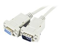 Rallonge souris srie DB9 M/F assemble 1,8m