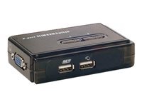 Pocket Switch Kvm Vga/Usb 2 Ports Avec Cables