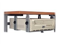 Dataflex Argent Cpu Holder Basic Horizontal/Vertical - Support D'ordinateur - Image 2