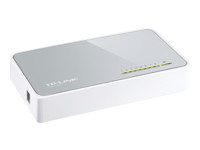 TP-LINK TL-SF1008D 8-Port 10/100Mbps Desktop Switch - commutateur - 8 ports - Ordinateur de bureau