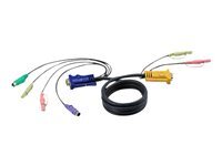ATEN 2L-5305P - cable clavier/video/souris/audio - 5 m