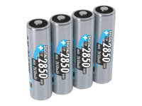 Ansmann Pile rechargeable AA NiMH 2850 mAh 4 unités