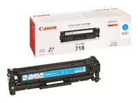Canon 718 Cyan - cyan - original - cartouche de toner