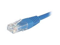 Cordon RJ45 catgorie 5e U/UTP bleu - 1 m