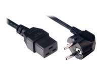 MCL SAMAR  - cable d'alimentation - CEE 7/7 pour IEC 60320 C19 - 3 m