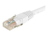 Cordon RJ45 catgorie 6 U/UTP blanc - 1,5 m