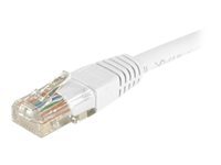 Cordon patch RJ45 utp cat 6 blanc - 2 m