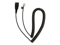 Jabra - C&acirc;ble pour casque micro - D&eacute;connexion rapide pour RJ-10 - 2 m