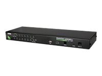 Aten Cs1716a Commutateur Kvm Ports Montable Sur Rack Taille 16 de Inmac Wstore