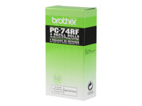 Brother PC74RF - Ruban d'impression - pour FAX-T104, T106, T74, T76, T78