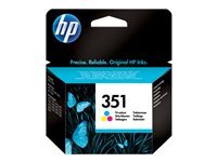 HP 351 - couleur (cyan, magenta, jaune) - original - cartouche d'encre
