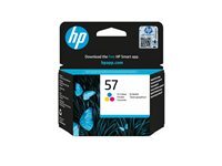 HP 57 - couleur (cyan, magenta, jaune) - original - cartouche d'encre