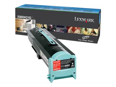 Lexmark -  rendement lev - noir - original - cartouche de toner - LCCP