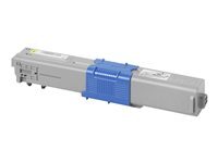 OKI - jaune - original - cartouche de toner