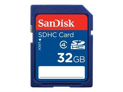 SanDisk Standard - Carte mmoire flash - 32 Go - Class 4 - SDHC