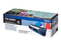 Brother TN328BK - noir - original - cartouche de toner