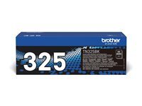 Brother TN325BK - a rendement eleve - noir - original - cartouche de toner