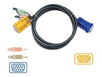 ATEN 2L-5203A - cable video/audio - 3 m