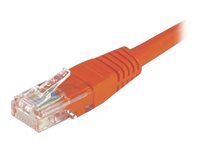 CORDON PATCH RJ45 UTP CAT6 Rouge - 0,15 M