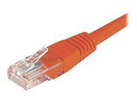 CORDON PATCH RJ45 UTP CAT6 Rouge - 0,50 M