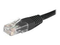 CORDON PATCH RJ45 UTP CAT6 Noir - 0,50 M