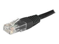 CORDON PATCH RJ45 UTP CAT6 Noir - 10 M