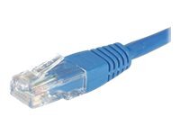 MCAD Connect 0.30 m Copper/Aluminium RJ45 Cat.5e U/UTP Patch Cord - Blue