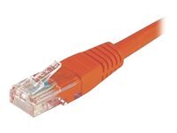 CORDON PATCH RJ45 UTP CAT5e Rouge - 0,30 M