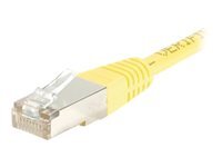 CORDON PATCH RJ45 FTP CAT5e Jaune - 1 M