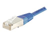 CORDON PATCH RJ45 FTP CAT5e Bleu - 0,30 M