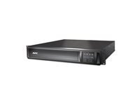 APC Smart-UPS X 1000 Rack/Tower LCD - Onduleur (rack-montable) - CA 230 V - 800 Watt - 1000 VA - RS-232, USB - connecteurs de sortie : 8 - 2U - noir