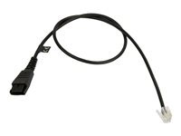 Jabra 8800-00-88 câble de téléphone 0,5 m Noir