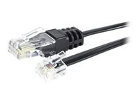 MCAD Generic Cable De Telephone 10 10M Noir de Inmac Wstore