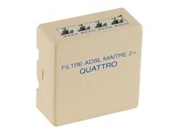 Filtre ADSL matre pour rail DIN