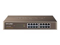 TP-LINK TL-SF1016DS - commutateur - 16 ports - Ordinateur de bureau, Montable sur rack