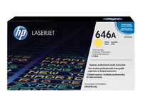 HP CF032AC - CF032AC - cartouche de toner - jaune