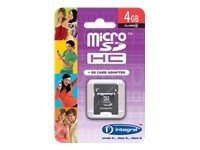 Integral - carte memoire flash - 4 Go - microSDHC