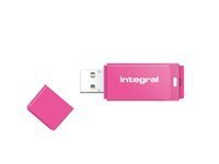 Integral Europe Integral Neon Cle Usb Go Taille 16 Rose de Inmac Wstore