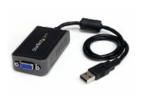 StarTech.com Adaptateur / Convertisseur Video Usb Vers Vga Hd15 Carte Graphique Externe Male / Femelle 1440X900 Adaptateur Video Vga / Usb Conformite Taa 7.5 Cm Taille 2.0 de Inmac Wstore