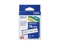 Brother TZe-145 - ruban lamin - 1 cassette(s) - rouleau (1,8 cm x 8 m)
