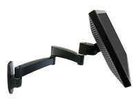 Ergotron 200 Series Wall Mount Arm - kit de montage - pour cran LCD