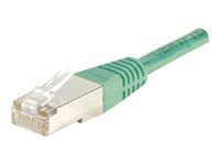 Cordon patch RJ45 ftp CAT6 vert - 0,3m