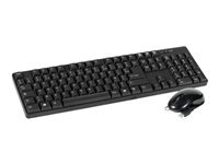 Dacomex Ensemble Clavier Et Souris Azerty Francais Peripherique D'entree Noir de Inmac Wstore