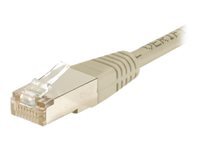 Cordon RJ45 catgorie 6 F/UTP gris CCA - 15 m