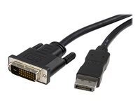 StarTech.com Cable adaptateur DisplayPort vers DVI de 3m - Convertisseur DP vers DVI-D - Male / Male - 1920x1200 - Noir - Cable DisplayPort - 3 m